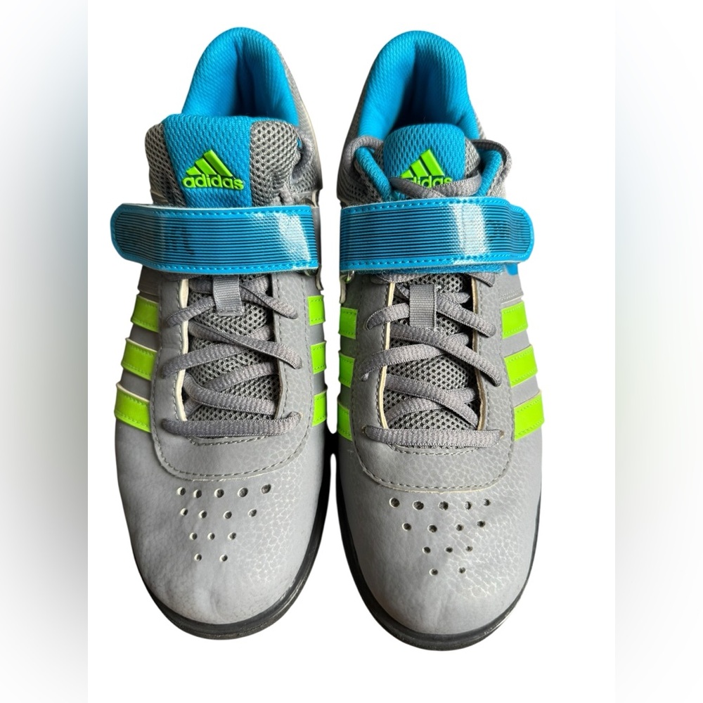Adidas Powerlift 2 Trainer Men's Power Lifting Shoes Gray M18769 Sz 7